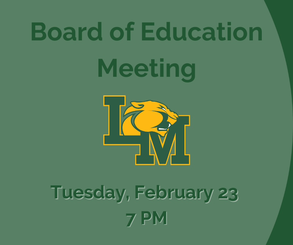 BOE Meeting is February 23